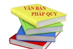 Không được trình văn bản nếu chưa qua cửa Sở Tư pháp TP