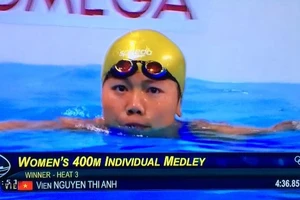 Ánh Viên giành chiến thắng vòng loại, phá sâu kỷ lục SEA Games