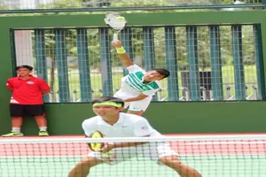 Đôi Hoàng Nam - Hoàng Thiên đi vào tiếp vòng 2