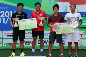 Lý Hoàng Nam vô địch đôi F12 Trung Quốc