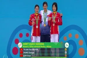 Ánh Viên đưa Việt Nam cán mốc 11 HCV tại AIMAG5