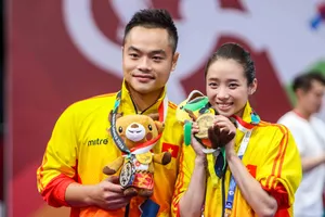 Phạm Quốc Khánh đoạt bạc, Dương Thúy Vy nhận đồng Wushu