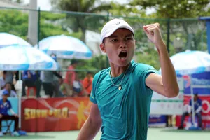 Các tay vợt Việt Nam thắng áp đảo tại giải F4 Tây Ninh