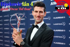 Djokovic lần thứ tư đoạt 'Oscar thể thao', Solskajer than trời