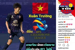 Lương Xuân Trường, cầu thủ VN duy nhất dự AFC Champions League