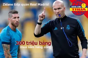 Zidane có 300 triệu bảng mua sắm, bỏ tù CĐV hành hung cầu thủ