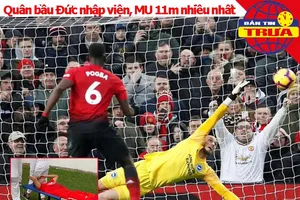 Quân bầu Đức nhập viện, MU hưởng phạt đền nhiều nhất