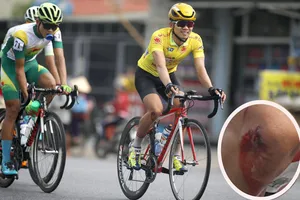 Huỳnh Thanh Tùng kiên cường bảo vệ áo vàng sau sự cố