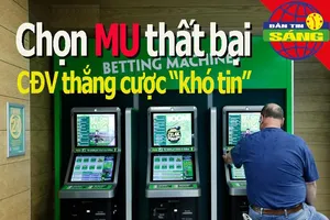 Đặt cửa MU thất bại, CĐV trúng thưởng gấp 23.496 lần