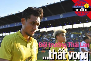 Đội trưởng Thái Lan chán nản với thành tích tại King's Cup