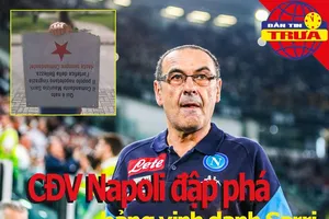 CĐV Napoli trút giận lên HLV Sarri, Hà Nam lung lay ngôi đầu