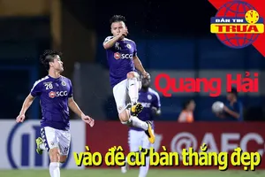 Quang Hải vào đề cử Bàn thắng đẹp; Sharapova đại chiến Serena