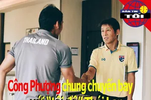 Công Phượng bay chung chuyến với 'tội đồ' tuyển Thái Lan