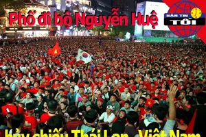 Hủy trực tiếp trận Thái Lan - Việt Nam ở phố đi bộ Nguyễn Huệ 