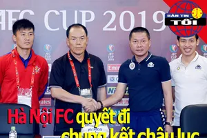 Hà Nội FC quyết đi chung kết AFC châu lục; Bơi TP.HCM lên số 1