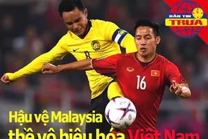 Hậu vệ Malaysia thề vô hiệu hóa hàng công tuyển Việt Nam