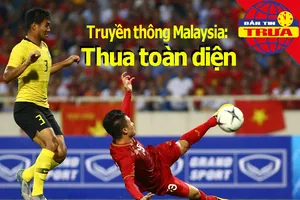Truyền thông Malaysia: Thua toàn diện; Cánh chim lạ Việt Phong