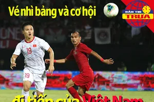 Nhì bảng và cơ hội đi tiếp của VN; Indonesia mất kỷ lục 28 năm