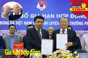 Tái ký hợp đồng, thầy Park cảm ơn bầu Đức; Indo tốn tiền tỉ