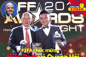 FIFA chúc mừng thầy Park, Quang Hải; bầu Hiển giải cứu CLB nữ