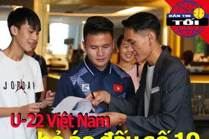 U-22 bỏ áo đấu số 10; Muangthong 'chấm' Quế Ngọc Hải