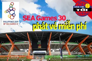 SEA Games 30 miễn phí vé ngoài bóng đá, bóng rổ và bóng chuyền