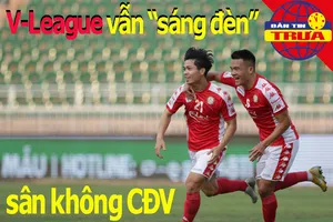 V-League 'sáng đèn' trên sân không CĐV; AFC tiếp sức Việt Nam