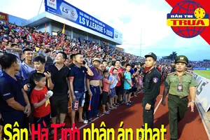 Sân Hà Tĩnh nhận án phạt cảnh cáo; Cách ly tân GĐKT của VFF