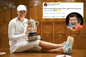 Tiền đạo Lewandowski thán phục nhà vô địch tuổi teen