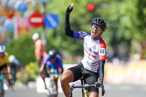 Minh Thiện vô địch chặng đua có đến 17 VĐV bỏ cuộc