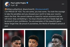 Pogba đả kích nạn phân biệt chủng tộc nhắm vào các đồng đội MU