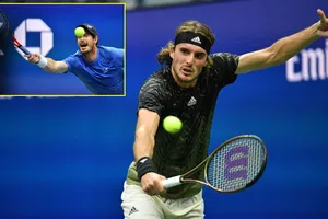 Clip sức trẻ Tsitsipas thắng chật vật lão tướng Murray