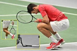 Djokovic đập nát vợt, Serbia chờ ‘vé vớt’ để đi tiếp