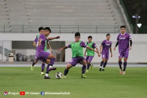 Clip những hình ảnh đầu tiên của U-23 Việt Nam tại UAE