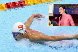 Ánh Viên “khoe” giải nhất đề tài nghiên cứu khoa học