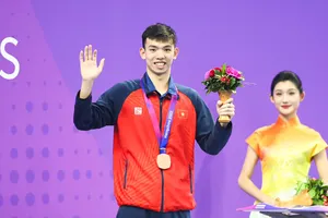 Kình ngư Nguyễn Huy Hoàng vượt chuẩn A, đoạt vé dự tranh Olympic 2024
