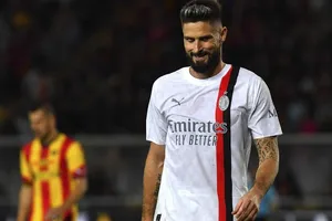 Tiền đạo Pháp Giroud nhận án phạt nguội