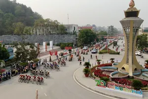 Cúp Truyền Hình xuất quân rầm rộ tại TP Điện Biên Phủ