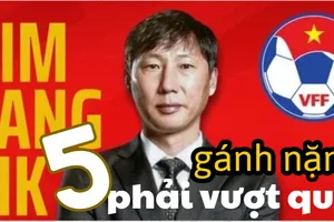 5 gánh nặng HLV Kim Sang-sik phải vượt qua