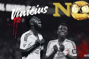 Vinicius bẽ bàng nói về Quả bóng vàng