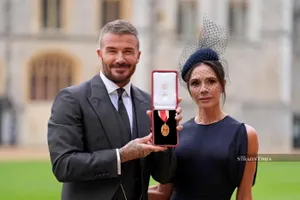 Beckham được Vua Charles phong tước hiệp sĩ
