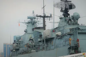 Video: Cận cảnh khinh hạm Bayern của Hải quân Đức thăm TP.HCM