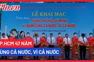 Video: Khai mạc triển lãm TP.HCM 47 năm cùng cả nước, vì cả nước