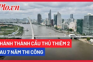 Video: Khánh thành cầu Thủ Thiêm 2 sau 7 năm thi công
