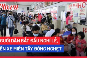Video: Người dân về quê quá đông, Bến xe Miền Tây cháy vé