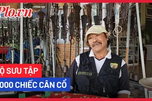 Video: Bộ sưu tập 1.000 chiếc cân cổ của một nông dân Đà Lạt