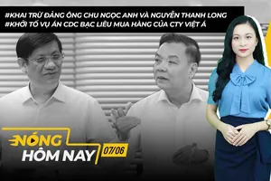 Nóng hôm nay: Khai trừ ra khỏi Đảng ông Chu Ngọc Anh và Nguyễn Thanh Long