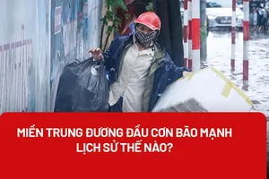 Miền Trung đương đầu cơn bão mạnh lịch sử thế nào?