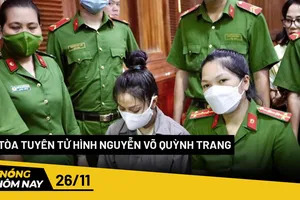Nóng hôm nay: Tòa tuyên tử hình Nguyễn Võ Quỳnh Trang