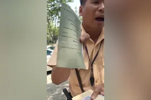 Clip CSGT từ chối bằng lái quốc tế của Việt kiều Đức